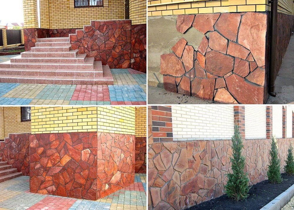 sandstone construction material