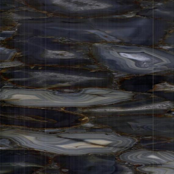 لوح عقيق رمادي فريد من نوعه للديكور الفاخر