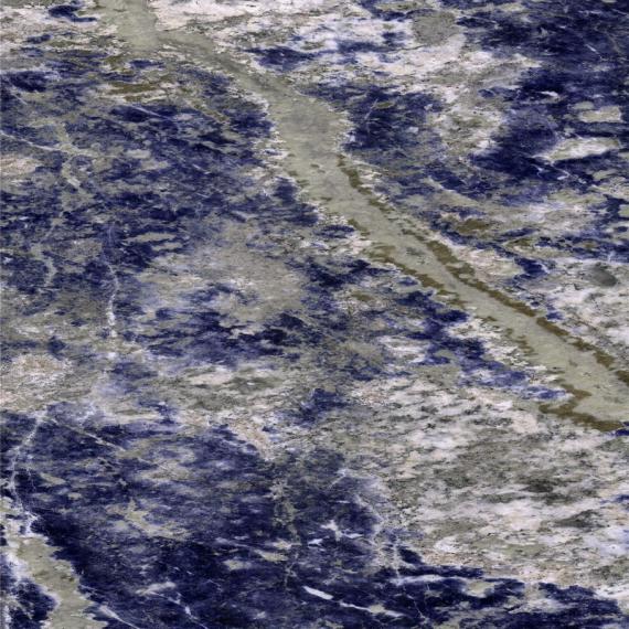 رخام أزرق حصري لمبنى فريد من نوعه