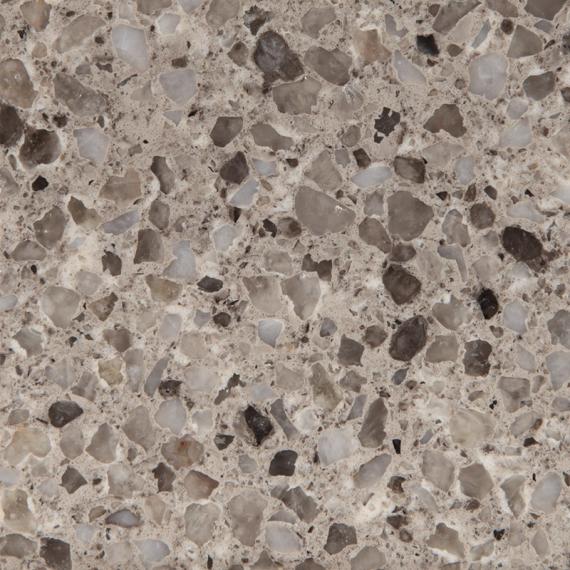 الكوارتز مع نمط أحجار السرير